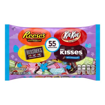 Hershey's Easter Assorted Miniature Chocolates, 55-Piece