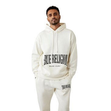 True Religion Men's Relaxed Stretch Arch Hoodie