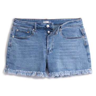 Yarn & Sea Women's Mid Rise Denim Shorts