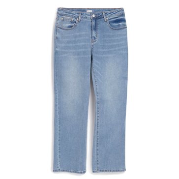 Yarn & Sea Women's Straight Relaxed Jeans (Plus Size)