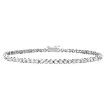 Evolv. 1 cttw Lab Grown Diamond Tennis Bracelet