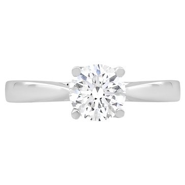 Evolv. 3/4 cttw Lab Grown Round Diamond Solitaire Ring