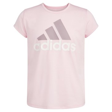 Adidas Big Girls' Classic Logo Tee