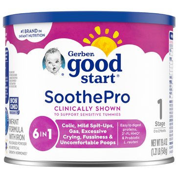 Gerber Good Start SoothePro Stage 1 Powder Infant Formula