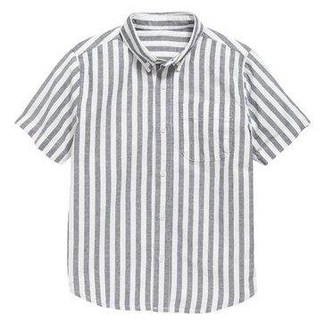 Old Navy Big Boys' Striped Short Sleeve Oxford Shirt