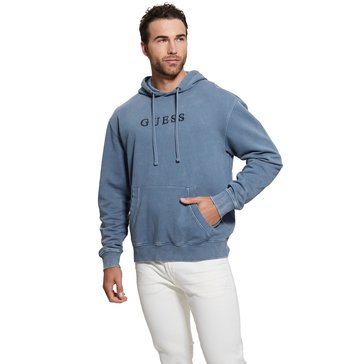 Guess Men's Finch Terry Guess Washed Hoodie