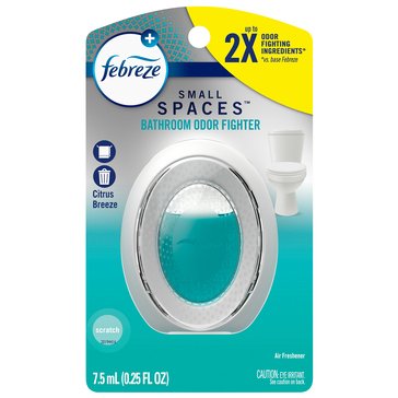 Febreze Small Spaces Air Freshener, Bathroom Odor Fighter