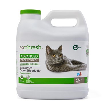 So Phresh Advanced Odor Control Scoopable Fragrance Free Cat Litter