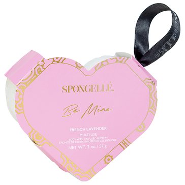 Spongelle Heart Shaped French Lavender Body Buffer