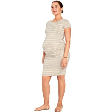 Old Navy Maternity Short Sleeve Bodycon Above Knee Dress
