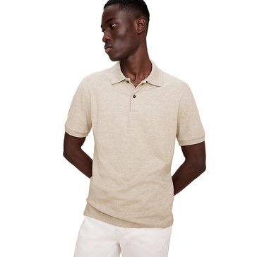 Banana Republic Men's Short Sleeve Lux Touch Polo