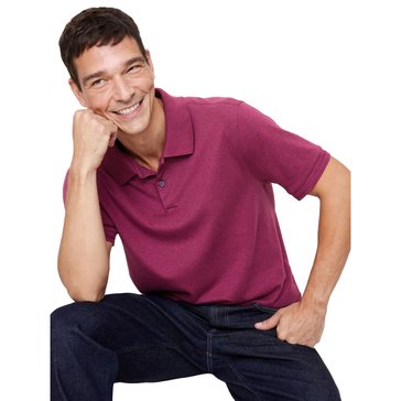 Banana Republic Men's Short Sleeve Lux Touch Polo