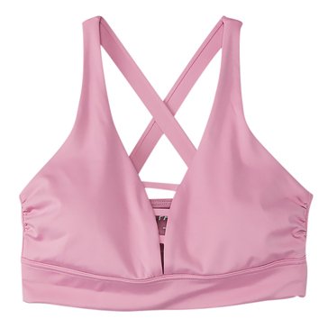 3 Paces Women's Lisa Solid Caged Sports Bra 