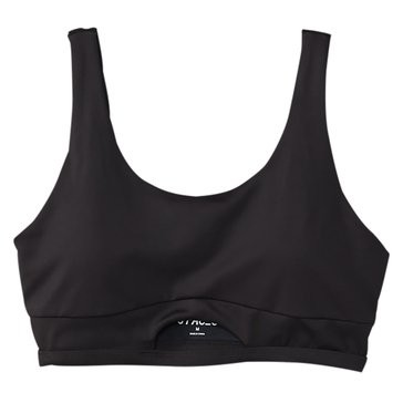 3 Paces Women's Michele Solid Cut Out Sports Bra