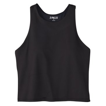 3 Paces Women's Emma Solid Racer Back Tight Tank 