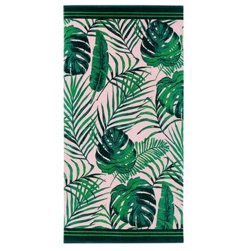 Harbor Home Palm Leaves Printed Beach Towels