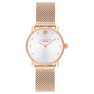 Coach Women's Elliot Mesh Strap Watch