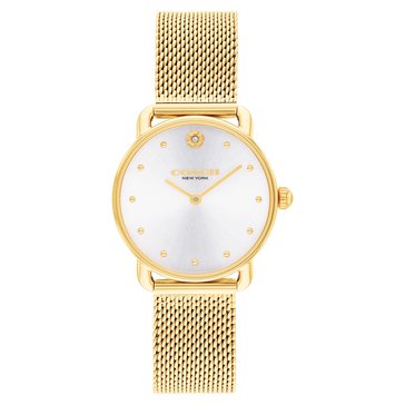 Coach Women's Elliot Mesh Strap Watch