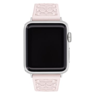 Coach Women's Apple Compatible Logo Strap Watch