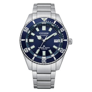 Citizen Men's Promaster Dive Super Titanium Bracelet Automatic Watch
