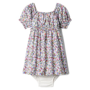 Gap Toddler Girls' Puff Sleeve Rouched Dress