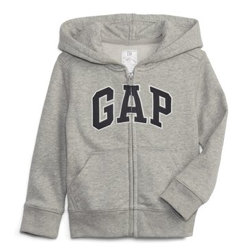 Gap Toddler Boys' Front Zip Logo Hoodie