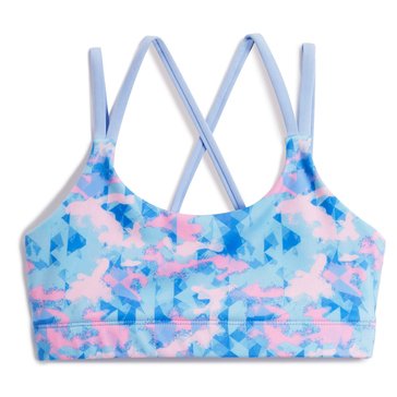 3 Paces Big Girls' Amanda Printed Sports Bra