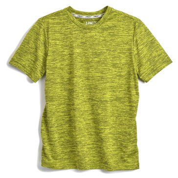 3 Paces Big Boys' Nick Short Sleeve Stripe Texture Tee