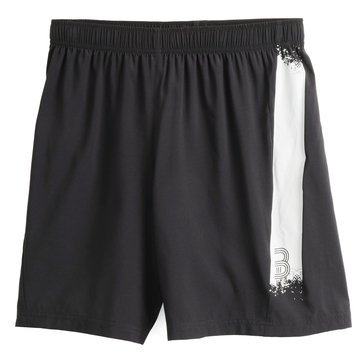 3 Paces Men's Tony Distressed Logo Woven Shorts 