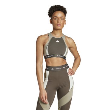 Adidas Women's Techfit Colorblock Bra 