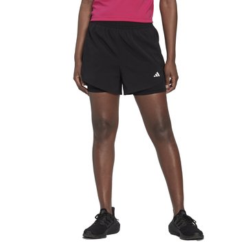 Adidas Women's Train Essentials Min 2-In-1 Shorts 