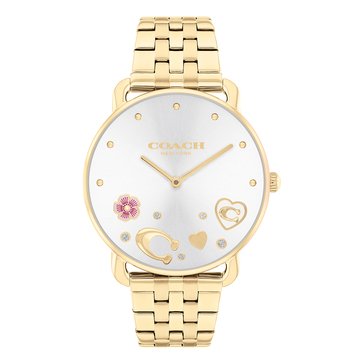 Coach Women's Elliot Floral Dial Bracelet Watch