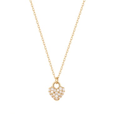 Aurelie Gi Bella Diamond Heart Pendant