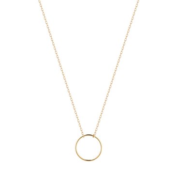 Aurelie Gi Ada Open Circle Necklace