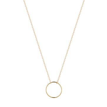 Aurelie Gi Ada Open Circle Necklace