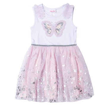 Little Lass Toddler Girls Butterfly Dress