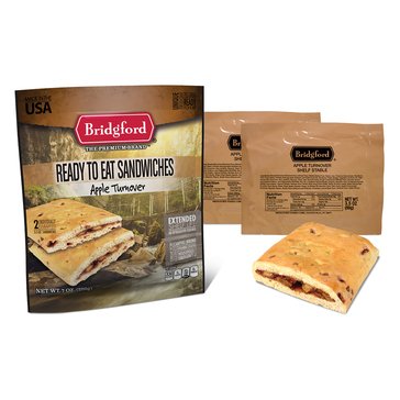 Bridgeford Ready To Eat Apple Turnover 2-Pack