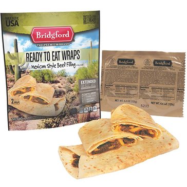 Bridgeford Ready To Eat Mexican Style Beef Flour Tortilla 2-Pack