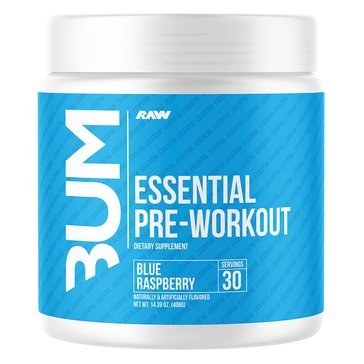 Raw Nutrition Essential Preworkout Powder, 30-Servings