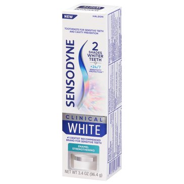 Sensodyne Clinical White Enamel Strengthening Toothpaste