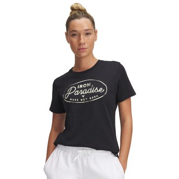 Under Armour Women's Project Rock Heavyweight Tools Short Sleeve Tee