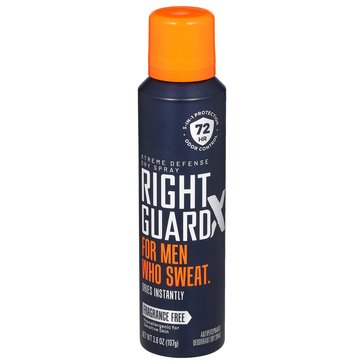 Right Guard Fragrance Free AntiPerspirant Deodorant 3.8oz