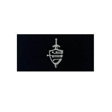 Striker CWT Rating Badge on BLUE SERGE WOOL for Cyber Warfare Technician MK