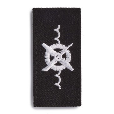 Striker RT Rating Badge on BLUE SERGE WOOL for Robotics Technician MK