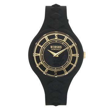 Versus Versace Women's Fire Island Silicone Strap Watch