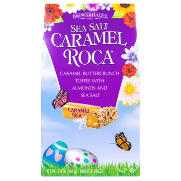 Brown & Haley Easter Sea Salt Caramel Roca Toffee, 6.8oz