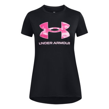 Under Armour Big Girls Tech Print Graphic Tee