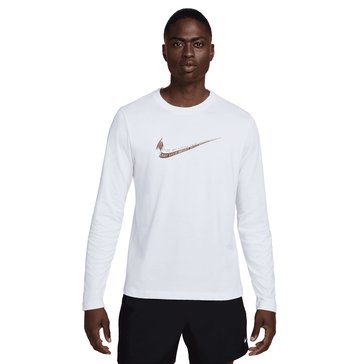Nike Men's Dri-FIT Graphic Slub Long Sleeve Tee