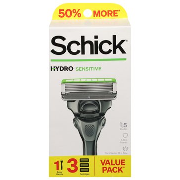 Schick Hydro 5 Sensitive Razor Kit