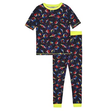 Sleep On It Toddler Boys' 2-Piece Short Sleeve Tight Fit Sleep Sets
